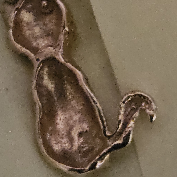 14K Gold Kitty Charm - Picture 5 of 5